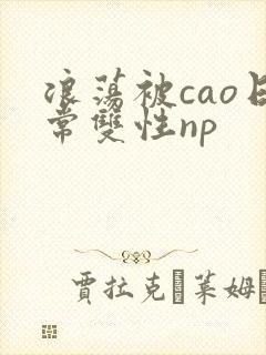 浪荡被cao日常双性np