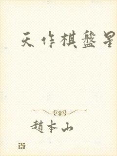 天作棋盘星作子