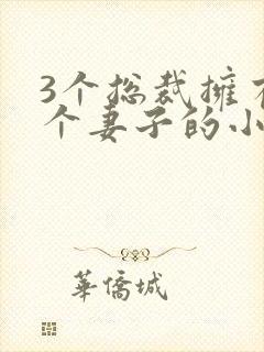 3个总裁拥有一个妻子的小说