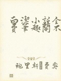 白洁小说全文免费笔趣阁不知所措