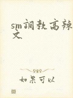 sm调教高辣h文
