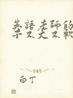 英语老师的小兔子又大又软