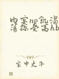 肉宴np饥渴放荡总受高hbl
