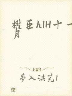 权臣hlH十一月