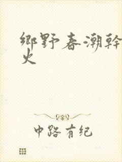 乡野春潮干柴烈火