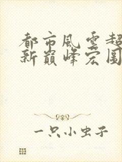 都市风云超前更新巅峰宏图