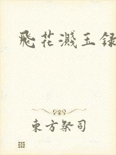 飞花溅玉录