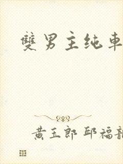 双男主纯车骨科