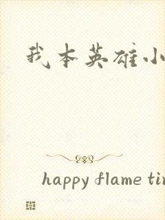 我本英雄小说
