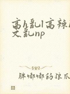 高h乱l高辣h文乱np