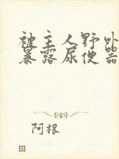 被主人野外调教暴露尿便器