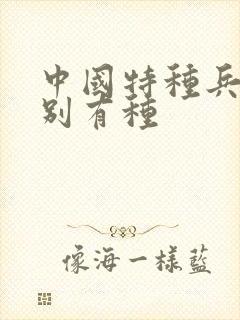 中国特种兵之特别有种