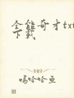 全能奇才txt下载