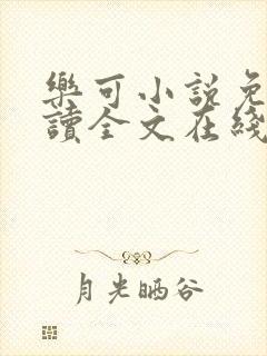 乐可小说免费阅读全文在线阅