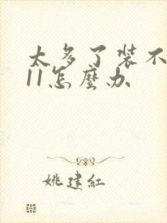 太多了装不下h11怎么办