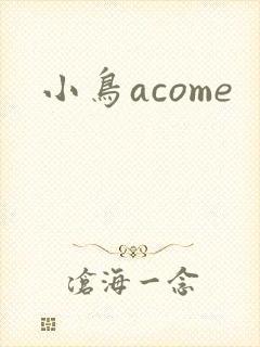 小鸟acome