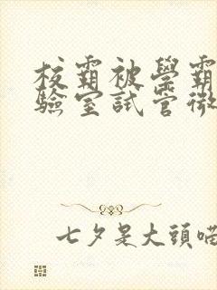 校霸被学霸压实验室试管微博