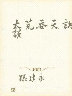 太荒吞天诀 小说