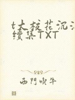 t大校花沉浮录续集TXT