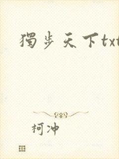 独步天下txt