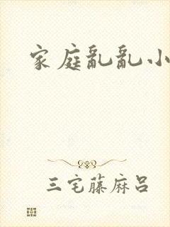 家庭乱乱小说