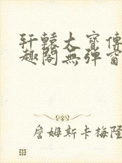 轩辕大宝传奇笔趣阁无弹窗