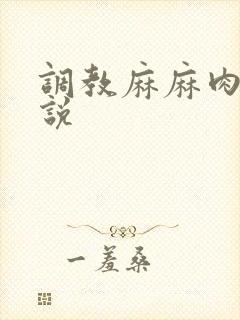 调教麻麻肉便小说