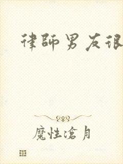 律师男友很难撩