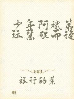 少年阿斌第二部珏慧破而后立