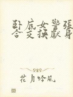 卧底女警张腿迎合交换献身