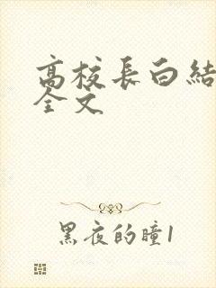 高校长白结小说全文