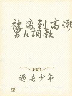 被脔到高潮的直男h调教