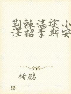 荆棘满途小说李泽招李斯安