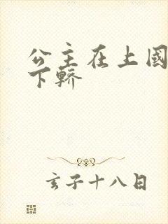 公主在上国师请下轿