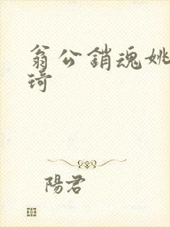 翁公销魂姚瑶琦琦