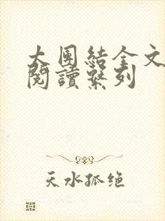 太团结全文免费阅读系列