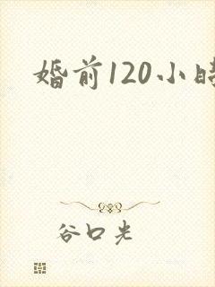 婚前120小时