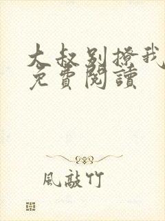 大叔别撩我小说免费阅读