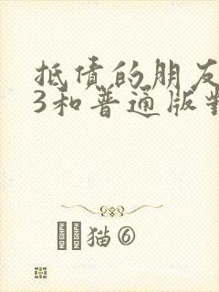 抵债的朋友麦子3和普通版对比