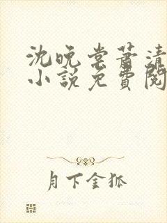 沈晚棠萧清渊的小说免费阅读