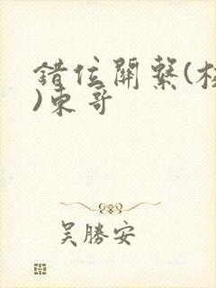 错位关系(校园)东哥