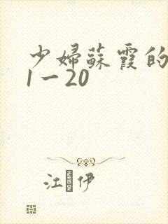 少妇苏霞的沉沦1一20