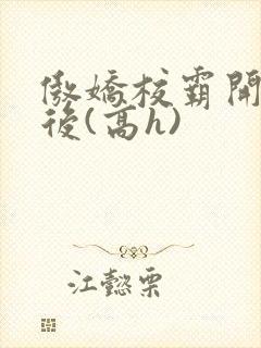 傲娇校霸开荤以后(高h)