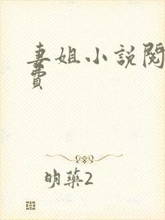妻姐小说阅读免费