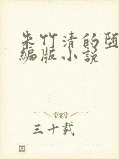 朱竹清的堕落改编版小说