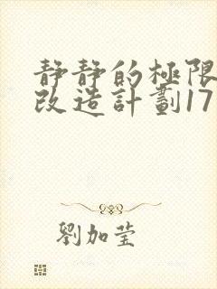 静静的极限自我改造计划17