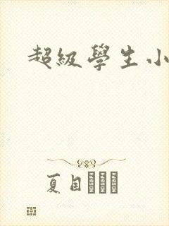 超级学生小说