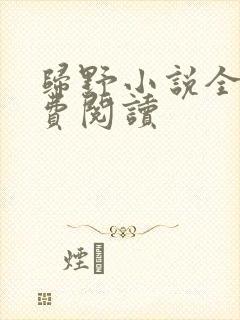 归野小说全文免费阅读