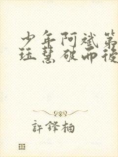 少年阿斌第二部珏慧破而后立
