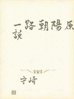 一路朝阳原著小说